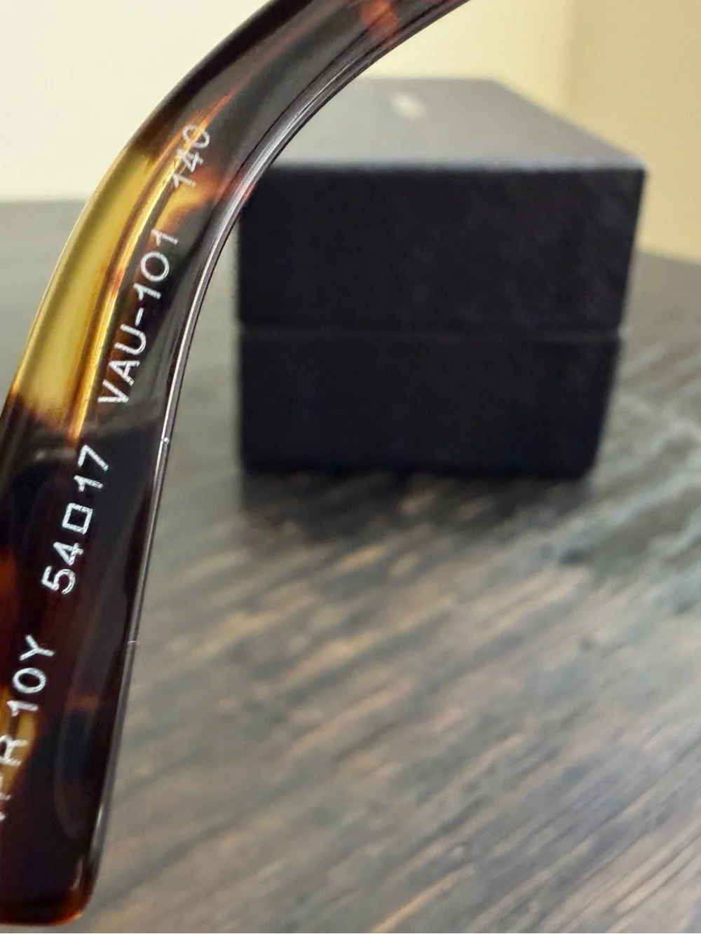 100% Authentic Prada -model VPR 10Y in a Havana tortoise. Unisex